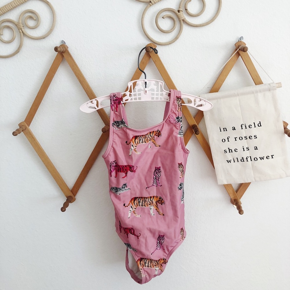 Seaesta Surf Pink Tiger Swim Suit